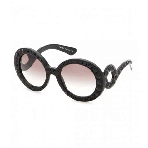 prada sunglasses with curly sides